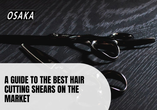 Sleek lefty hair shears with innovative Japanese handles, easing strain for pro stylists.