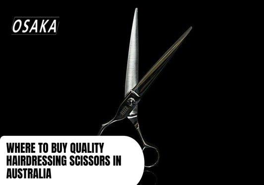 Osaka Zeta scissors available to buy quality hairdressing scissors in Australia for barbers