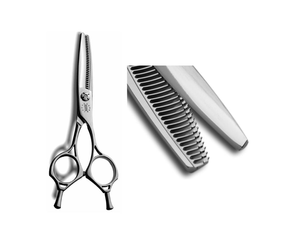 Osaka Premium Japanese Scissors CLZ Cobalt Set (with Level-Set Thinners)